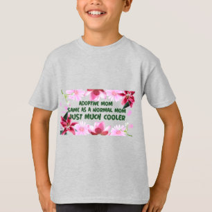 養母も普通の母も同じ、ただよりクール Tシャツ