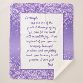 養王誇りを持ったの娘 シェルパブランケット