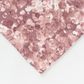 養王誇りを持ったの娘 フリースブランケット (角)