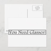 養眼鏡 ポストカード (正面/裏面)