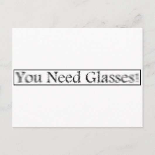 養眼鏡 ポストカード (正面)