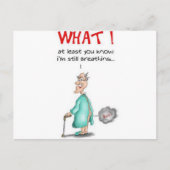 養老の老人 ポストカード (正面)