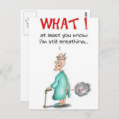 養老の老人 ポストカード (正面/裏面)