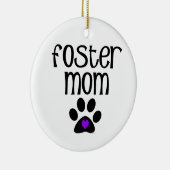 養育関係のお母さん セラミックオーナメント (右)