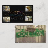 養育関係の~の救助の~は名刺を採用します 名刺 (正面/裏面)