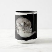 養育関係ペットマグの顔 マグカップ (中央)