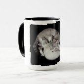 養育関係ペットマグの顔 マグカップ (正面左)