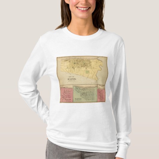 養育関係Tietzvilleのオーガスタ市 Tシャツ (正面)