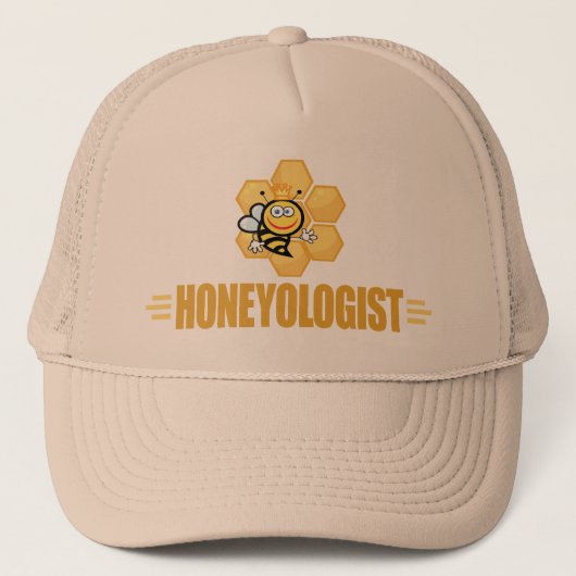 養蜂おもしろい屋 キャップ (正面)