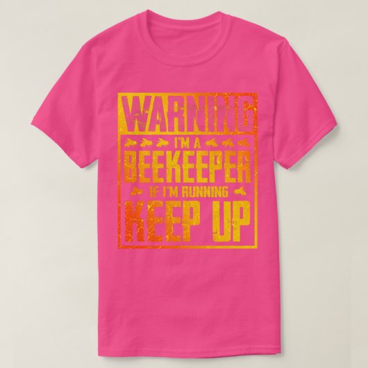 養蜂おもしろい屋 Tシャツ (デザイン正面)