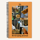 養蜂ジャーナル写真ノート ノートブック (正面)