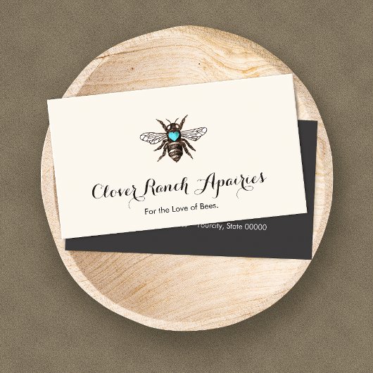 養蜂ビーウィズブルーハート養蜂所 名刺