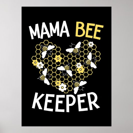 養蜂場ギフト | ママビーキーパー ポスター (正面)