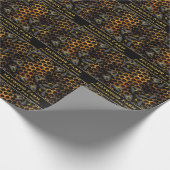 養蜂場ハチミツの養蜂家の養蜂場 ラッピングペーパー (角)