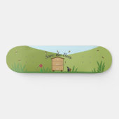 養蜂場 – The 救 Bees Skateboard スケートボード (横)