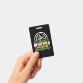 養蜂家が走る あなたも走るべき バッジ (手持ち)