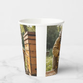 養蜂家と養蜂家 紙コップ (左)