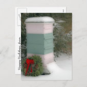 養蜂家のためのホリデー ポストカード (正面/裏面)