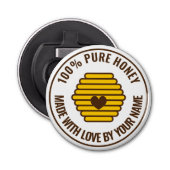 養蜂家のための養蜂場のハニカムドローイングオープナー 栓抜き (正面)