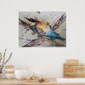 養蜂家のカラフル色 ポスター (キッチン)