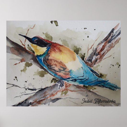 養蜂家のカラフル色 ポスター (正面)