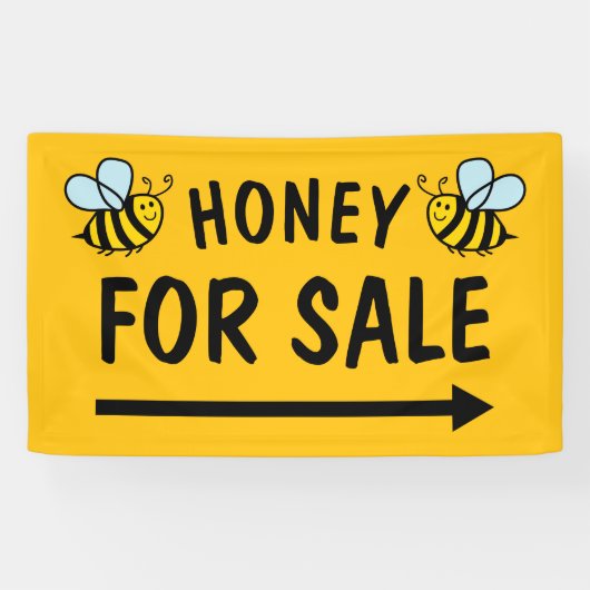 養蜂家のビジネスのための販売バナーサイン用ハニー 横断幕 (横)