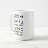 養蜂家のマグカップ コーヒーマグカップ (正面左)