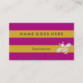 養蜂家の名刺に"印を付けます" 名刺 (正面)