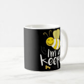 養蜂家の熱狂するな蜂の恋人のコーヒー・マグの看守のギフト コーヒーマグカップ (正面右)