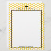 養蜂家の紙 レターヘッド (正面/裏面)