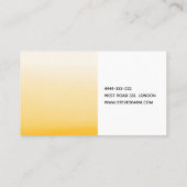 養蜂家の蜂の農家の蜂蜜の販売人カード 名刺 (裏面)