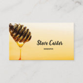 養蜂家の蜂の農家の蜂蜜の販売人カード 名刺 (正面)