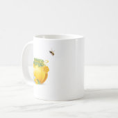 養蜂家の養蜂場マグ コーヒーマグカップ (正面左)