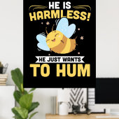 養蜂家はただハミングしたい ポスター (ホームオフィス)