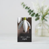 養蜂家はちみつアピアリストはちみつミツバチ白い花 名刺 (スタンド正面)