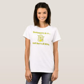 養蜂家はねばねばするまでやっちゃうんです… Tシャツ (正面フル)