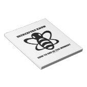 養蜂家は今の自分のやり方を知っている ノートパッド (アングル)