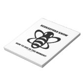 養蜂家は今の自分のやり方を知っている ノートパッド (回転)