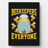 養蜂家も全員も フォトプラーク (正面)