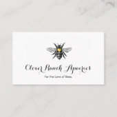 養蜂家アパイリーハニービー 名刺 (正面)