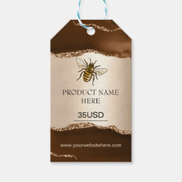 養蜂家アピアニストビーファームハニービーハニツハニカム ギフトタグ