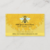 養蜂家アピアニストビーファームハニービーハニツハニカム 名刺 (正面)