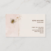 養蜂家アピアニストビーファームハニービーハニツハニカム 名刺 (裏面)