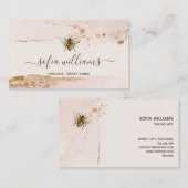 養蜂家アピアニストビーファームハニービーハニツハニカム 名刺 (正面/裏面)