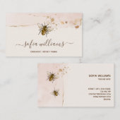 養蜂家アピアリストビーファームハニービーハニカムブ 名刺 (正面/裏面)