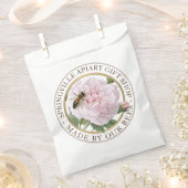 養蜂家アピールギフトショップ商品バラビーバッグ フェイバーバッグ (クリップ留めされた状態)