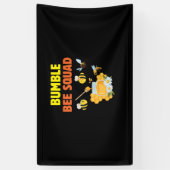 養蜂家アートのまわりに分隊2 横断幕 (縦)