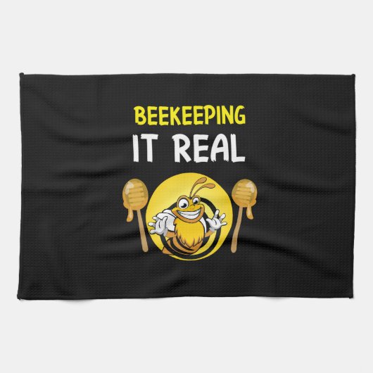 養蜂家アートビー実在Keeper キッチンタオル (横)