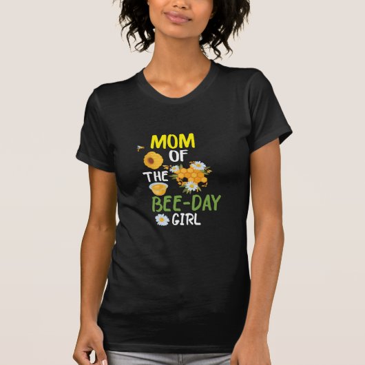 養蜂家アートママママオブザビーデイガール2 Tシャツ (正面)