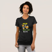 養蜂家アートママママオブザビーデイガール2 Tシャツ (正面フル)